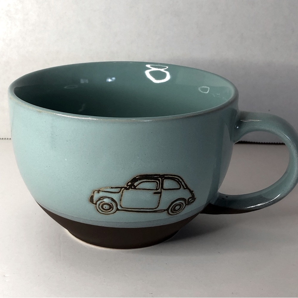 Spectrum Designz Ceramic Stoneware Embossed Car Coffee Soup Mug 2017